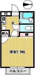 第4興栄ハイツの間取り画像
