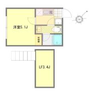 ビーコレクト富士見町1号棟の間取り画像
