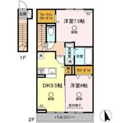 アテリア参番館の間取り画像