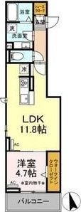 セリシアージュXの間取り画像