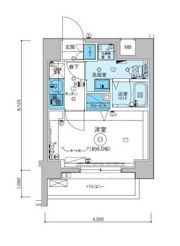 リヴシティ横濱インサイトの間取り画像