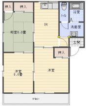 アセント美鈴園A棟の間取り画像
