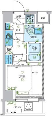 レグゼ梶ケ谷の間取り画像