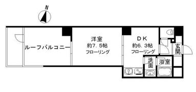 ジェラ恵比寿レジデンスの間取り画像