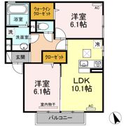サンシャイン愛の間取り画像