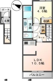 グリーンハイツの間取り画像