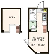 セラ上池袋の間取り画像