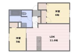 シャーメゾン沖Aの間取り画像