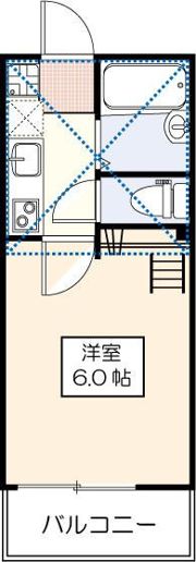 ルネス小金井西館の間取り画像