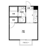 アムール 上町の間取り画像