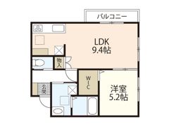 K-WOODⅡの間取り画像