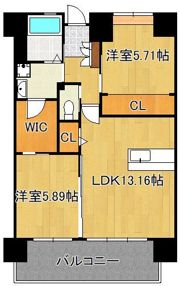 LEGEND高見の間取り画像