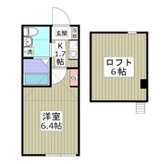 コーポたかなみの間取り画像
