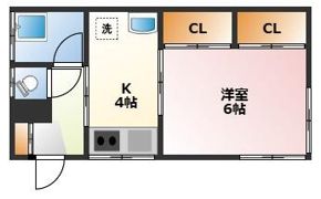 ラテール岡沢町Ⅱの間取り画像