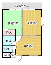 第2サンビレッジ泉水の間取り画像
