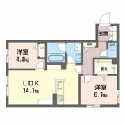 グリーンガーデン東雲の間取り画像