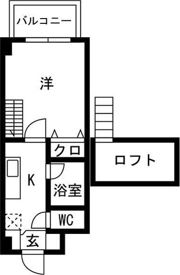 ラ・フォーレ東天満の間取り画像