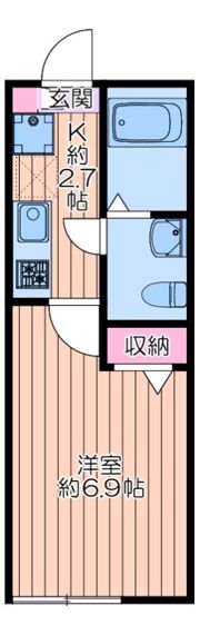 千住Grayishwoodの間取り画像