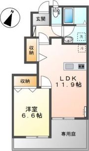カーサ ボヌールの間取り画像
