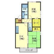ファミール上赤江B棟の間取り画像