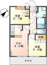 レインボーパレスの間取り画像