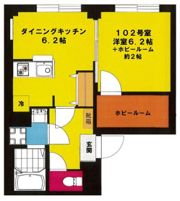 b’CASA山下町の間取り画像