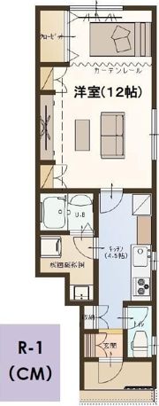 ユーソニアン・悠久の間取り画像