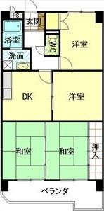 サンシティ小幡の間取り画像