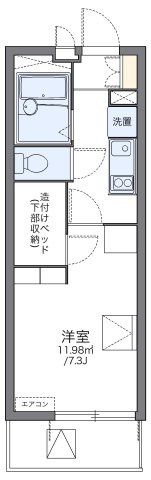 レオパレスコンフォートマックの間取り画像