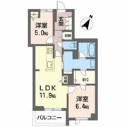 ベレオ八木の間取り画像