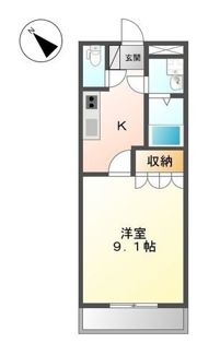 グランディールの間取り画像