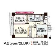 CRYSTAL SUITA TAKAHAMAの間取り画像