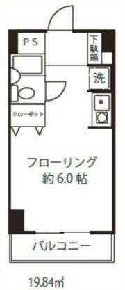 ドミール西船橋の間取り画像