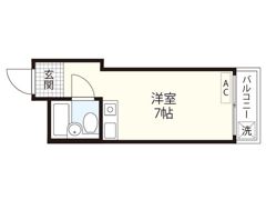 セントラルコーポ橋本の間取り画像