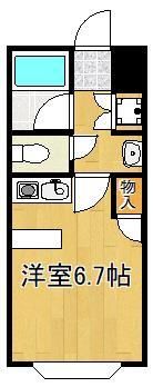 オアシス枝光IIの間取り画像