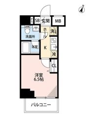 MAXIV横浜吉野町NORTHの間取り画像