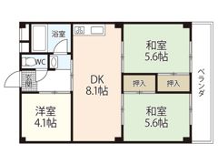 第1キクスイビルの間取り画像
