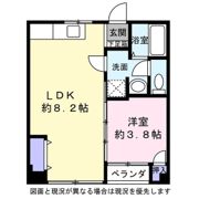 京第一マンションの間取り画像