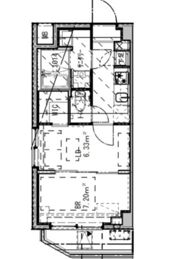 GENOVIA北千住の間取り画像