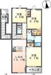 SteinfeldⅡの間取り画像