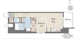 S-RESIDENCE天満橋arの間取り画像