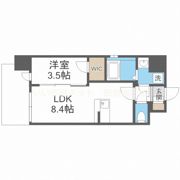LUMINOUS三国本町の間取り画像