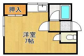 コンフォース皿倉Iの間取り画像