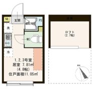 ハーモニーテラス要町の間取り画像
