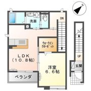 ハッピーハイムの間取り画像