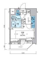 リヴシティ横濱新川町弐番館の間取り画像