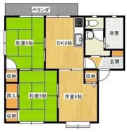ディアスSの間取り画像