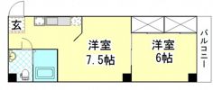 プレアール野田屋町の間取り画像
