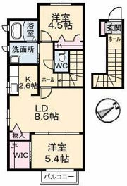 バレモレラの間取り画像