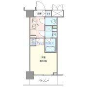 ハーモニーレジデンス武蔵小杉♯002の間取り画像